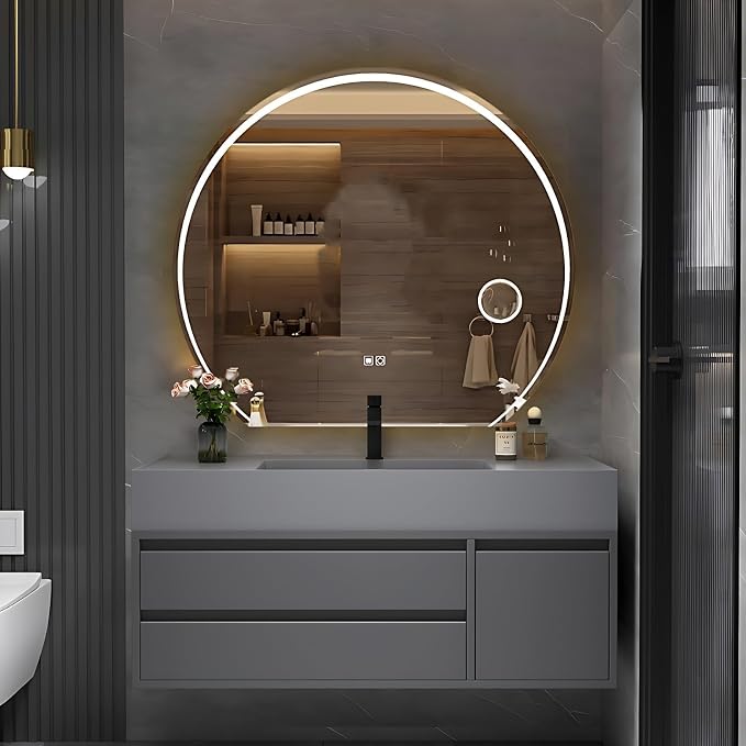 Floating Bathroom Vanity with Sink by NAIROLET