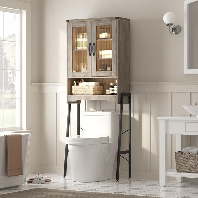 Over The Toilet Storage Cabinet by FiveWillowise