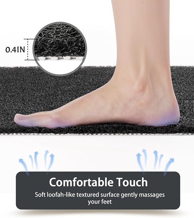 Mecko Square Non-Slip Shower Mats - Image 4