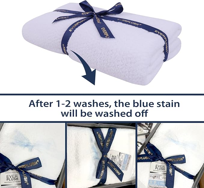 Everplush Diamond Collection Oversized Bath Towel – 1 Pieces, Super Soft & - Image 4