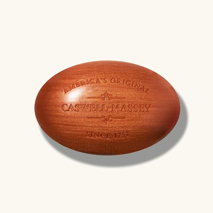 Caswell-Massey Triple Milled Heritage Woodgrain Sandalwood Three-Soap Set - Image 7