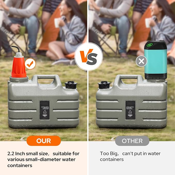 KEDSUM Portable Shower, Portable Camp Shower Pump - Image 3