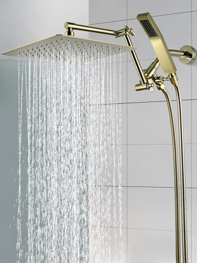 G-Promise All Metal 10 Inches Rainfall Shower Head - Image 2