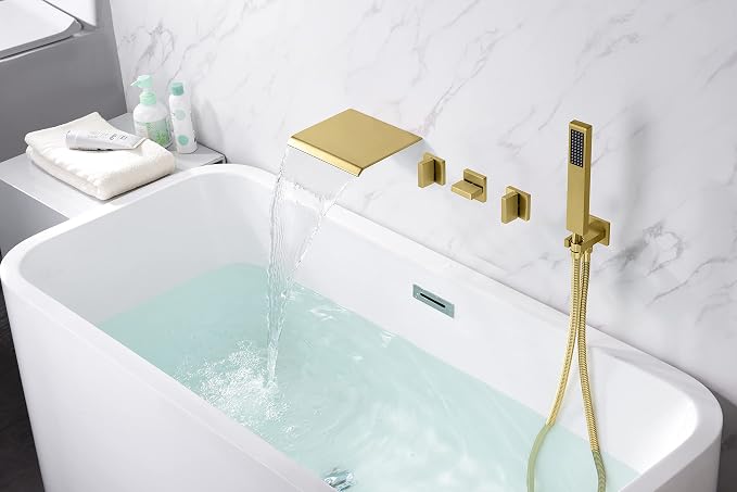SUMERAIN Wall Mounted Bathtub Faucet - Image 4
