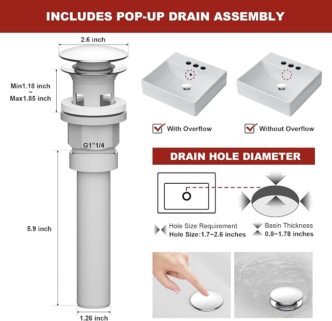 Polished Chrome Bathroom Faucet 1 Hole Waterfall, Vanity Faucet - Image 7