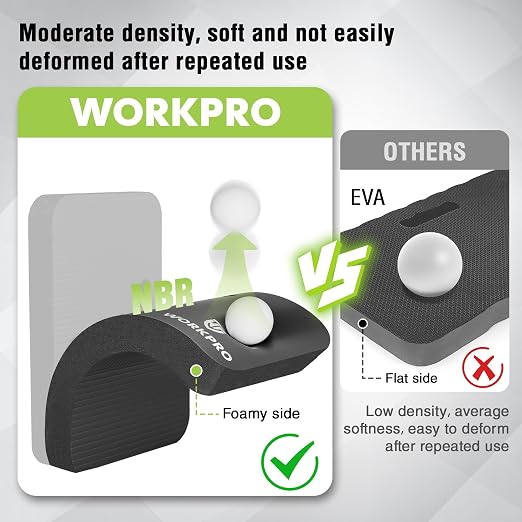 WORKPRO Extra Thick Kneeling Pad, Soft Foam Cushioning - Image 5