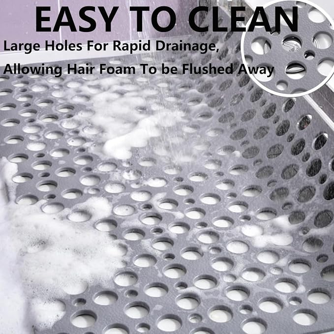 Casa and Beyond Shower Mat, Non Slip Bath Mat and Shower Mat - Image 4