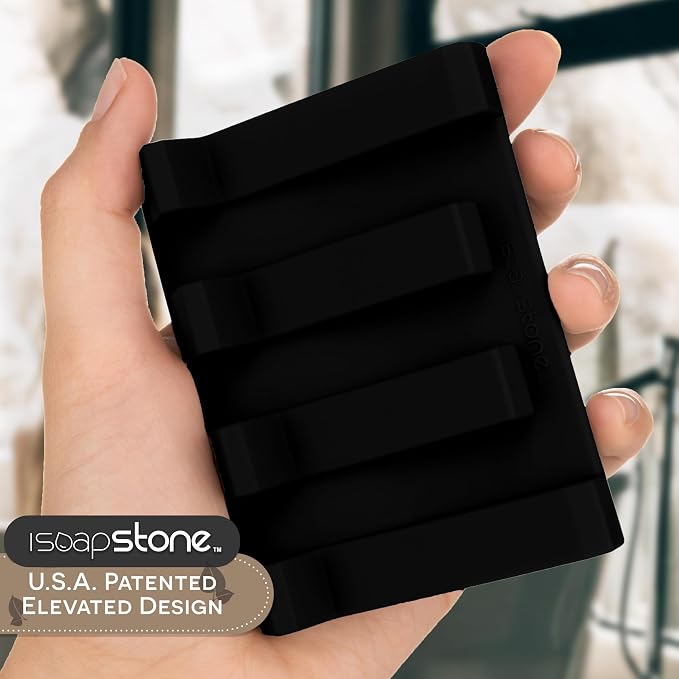 Silicone Soap Dish Self Draining Bar Soap Holder - Image 2