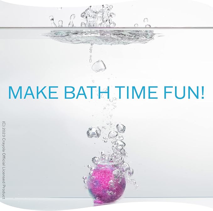 Crayola Colorful Scented Bath Bombs - Image 6