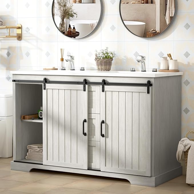 Modern Bathroom Vanity 54inch - Image 4