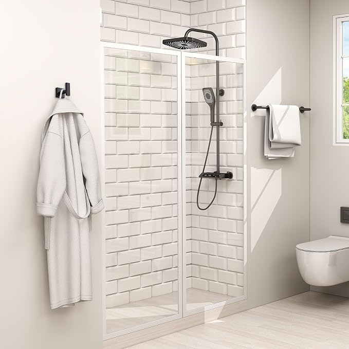 Angle Simple Bathroom Towel Hooks, Stainless Steel Robe Coat Hooks - Image 2