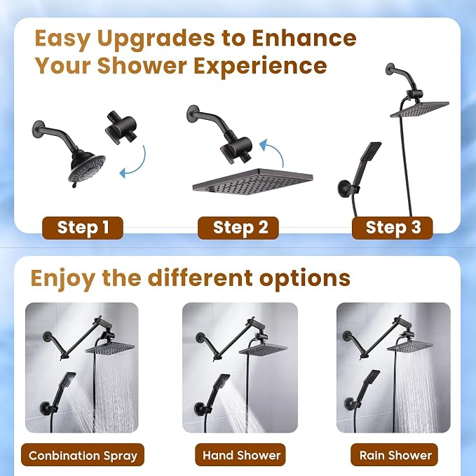 BRIGHT SHOWERS Rain Shower Head - Image 2