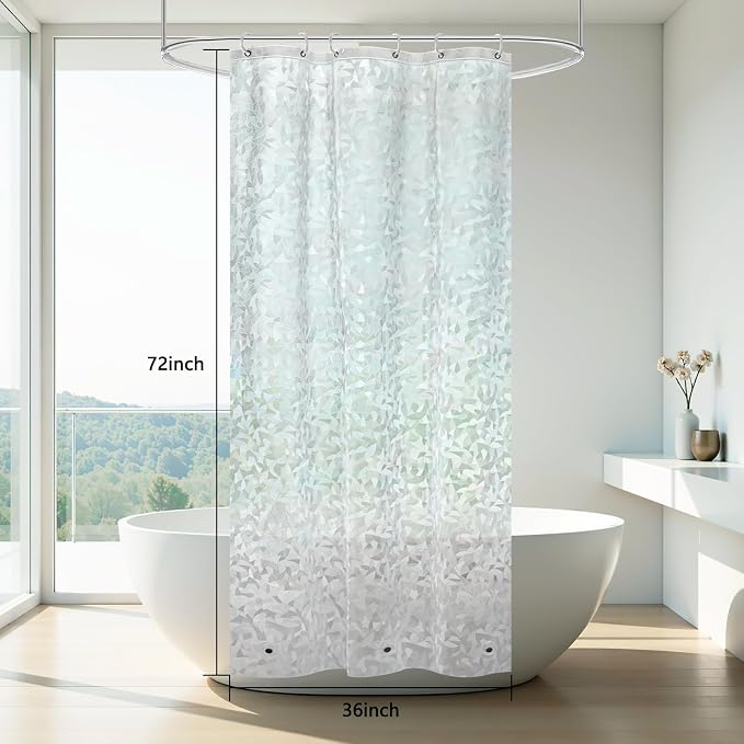 AooHome Plastic Shower Curtain Liner - Image 7