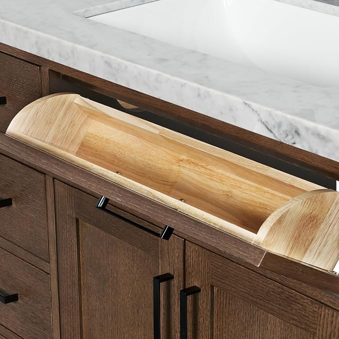 ARIEL Hepburn 67 Inch Single Rectangular Sink Bathroom Vanity - Image 14
