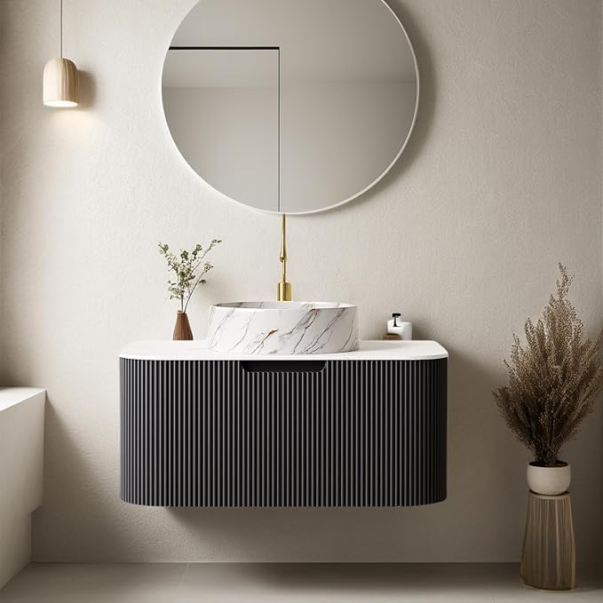 30 Inch Floating Bathroom Vanity by Unknown