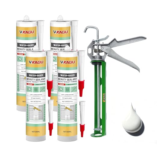 VGS66 Beauty Silicone Sealant for Trim & Baseboards by VIKAGU
