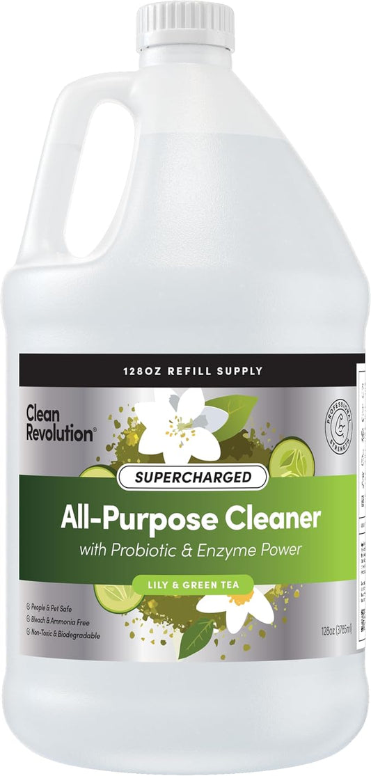 Clean Revolution SuperCharged All Purpose Cleaner, Eco-Friendly & Plant-Based by CleanRevolution