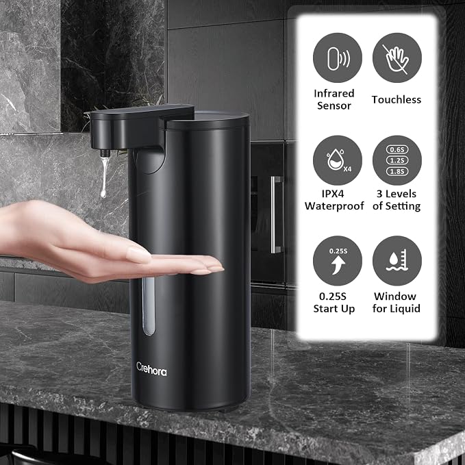 Automatic Soap Dispenser, Automatic Soap Dispenser Touchless, Kitchen & Bathroom - Image 2