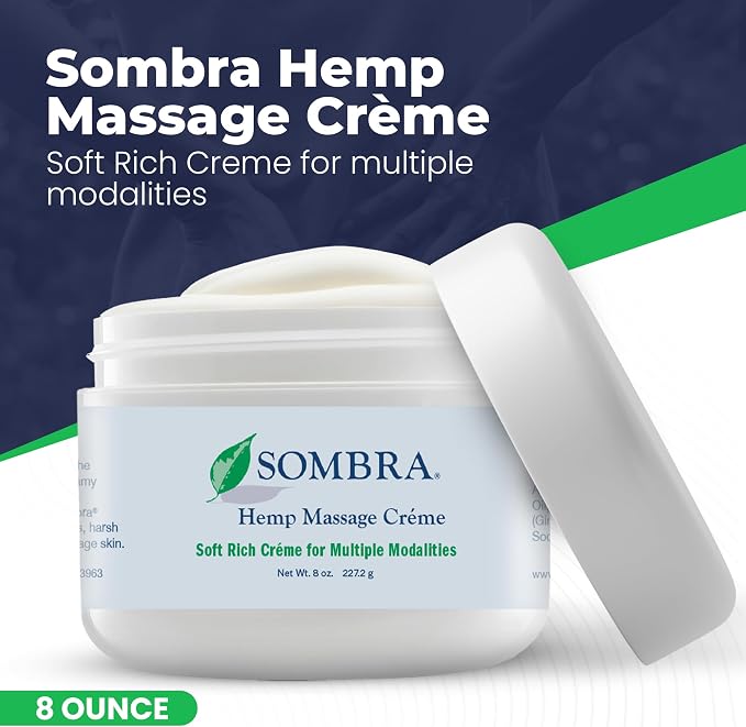 Sombra Hemp Massage Crème – Soothes Sore Muscles - Image 7
