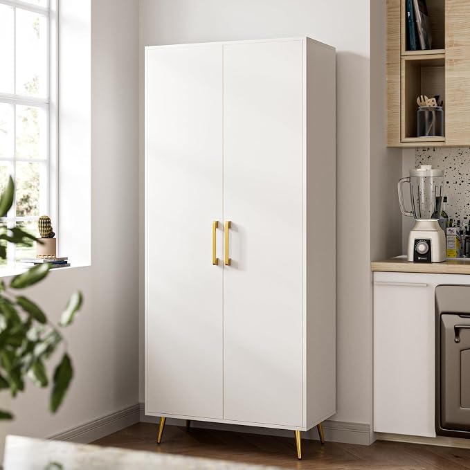 White Storage Cabinet by NOVAMAISON