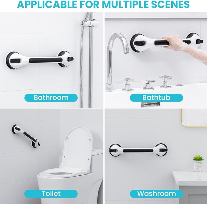 TAILI Shower Grab Bar, 16.8 Inch Shower Handles - Image 7