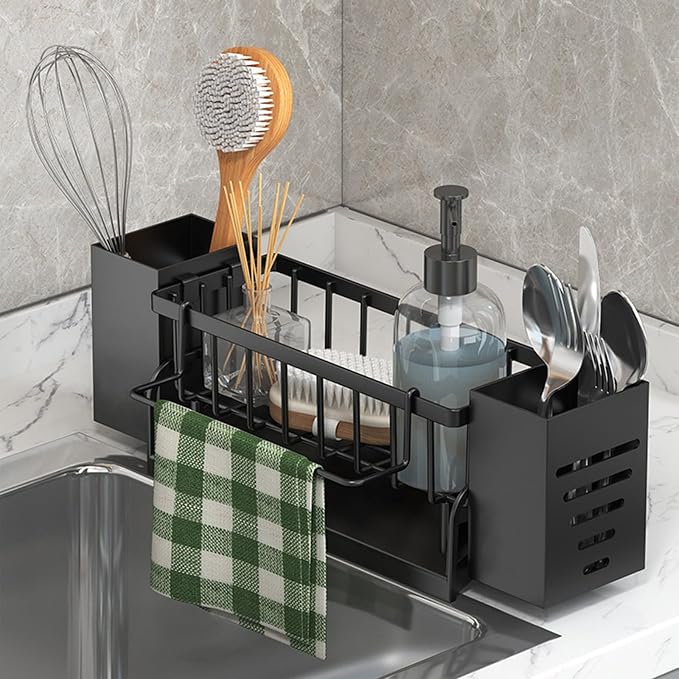 Kitchen Sink Caddy Organizer, Sponge Holder - Image 4