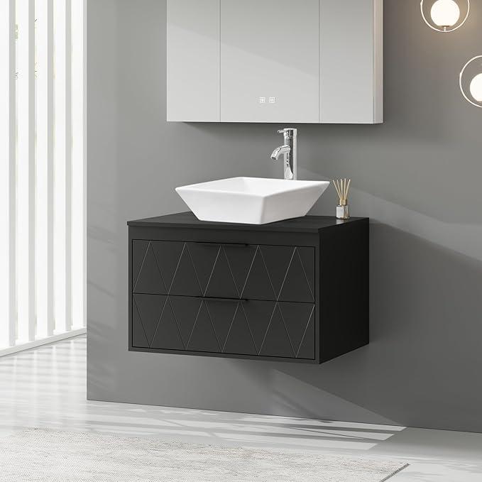 eclife 30" Floating Bathroom Vanities by eclife