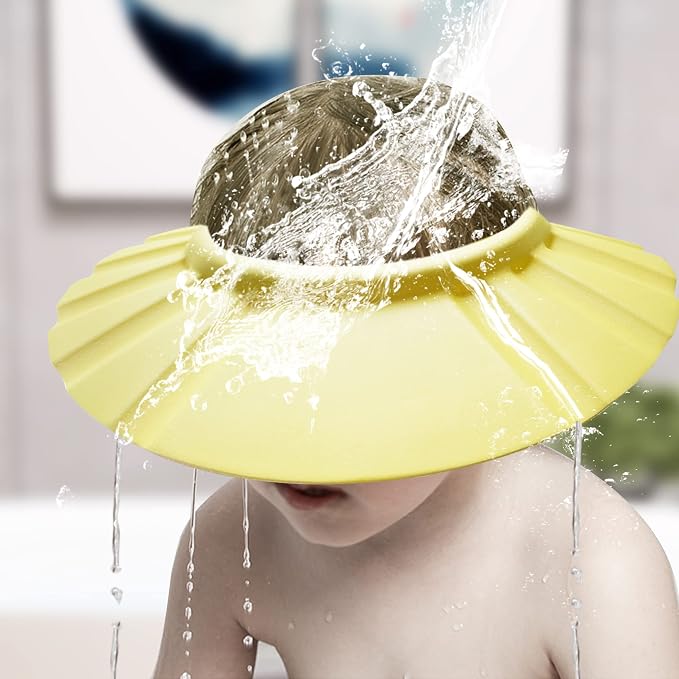 Soft Adjustable Baby Shower Cap - Image 5