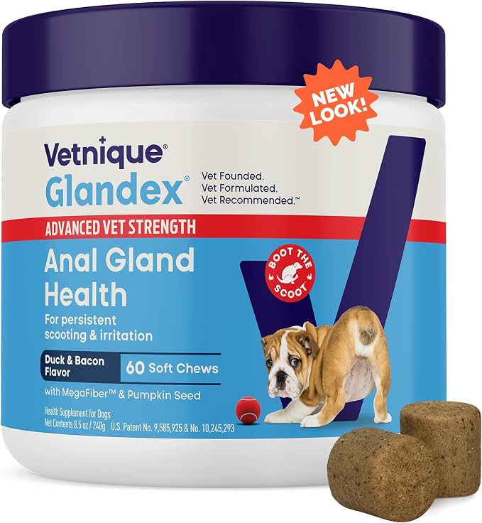 Vetnique Glandex Anal Gland Soft Chew Treats by VetniqueLabs