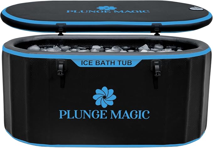 Ultimate Cold Plunge Tub Inflatable Ice Bath Tub by PLUNGEMAGIC