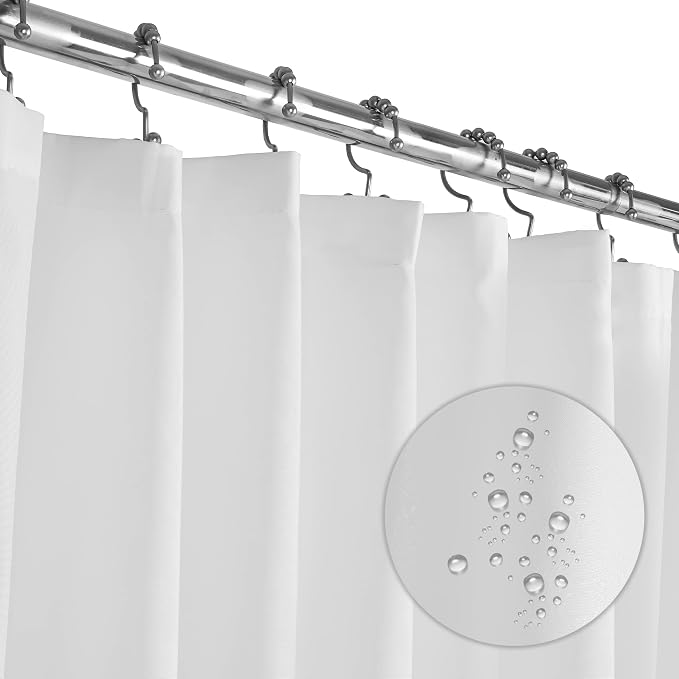 LiBa Fabric Bathroom Shower Curtain by Liba
