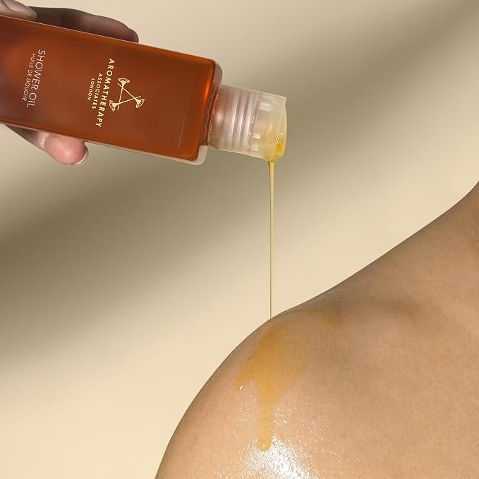 Aromatherapy Associates Rose Shower Oil. Soothing Blend of Rose, Geranium and - Image 6