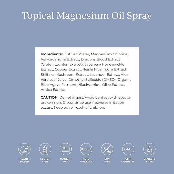 CYMBIOTIKA Topical Magnesium Oil Spray - Image 4