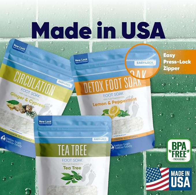 Foot Soak Salts Bundle 3 Pack - Image 7