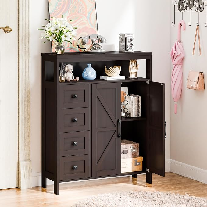 Vabches Farmhouse Storage Cabinet - Image 6