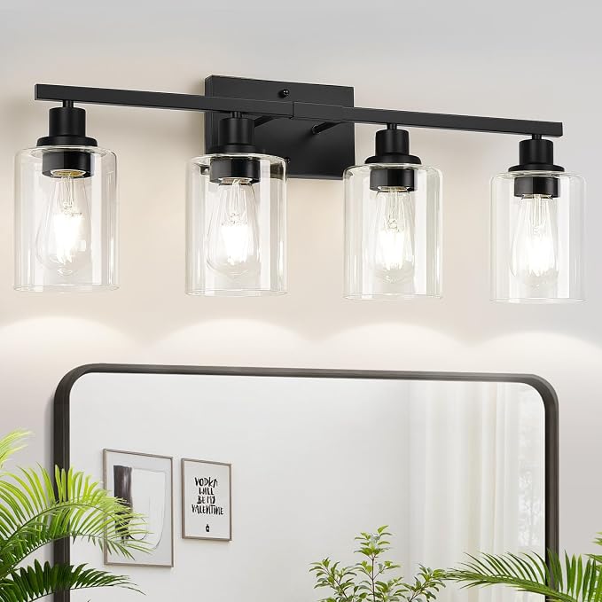 4-Light Bathroom Light Fixtures, Vanity Light by Bathroomlightfixtures