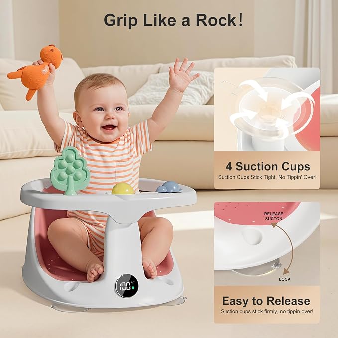 Baby Bath Seat for Babies 6 Months & Up - Image 5