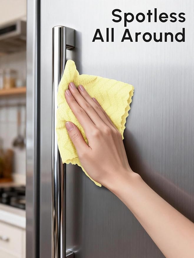 Microfiber Cleaning Cloths Roll, 75 Pack Tear Away Microfiber Towels Roll - Image 5