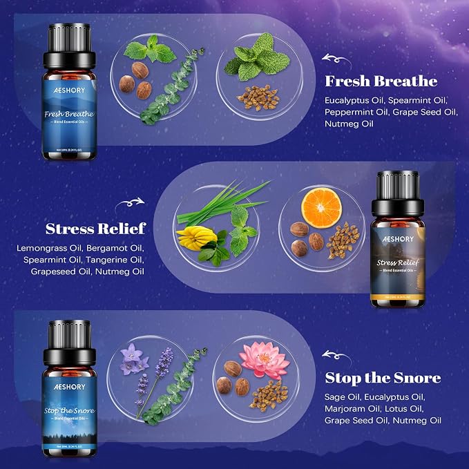 Sleep Essential Oils Set, Natural Essential Oil - Image 4