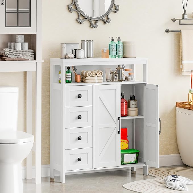 Vabches Farmhouse Storage Cabinet - Image 4