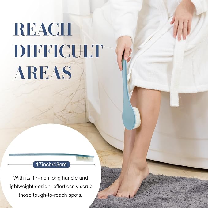 Back Scrubber for Shower, Shower Body Brush for Cleaning - Image 3