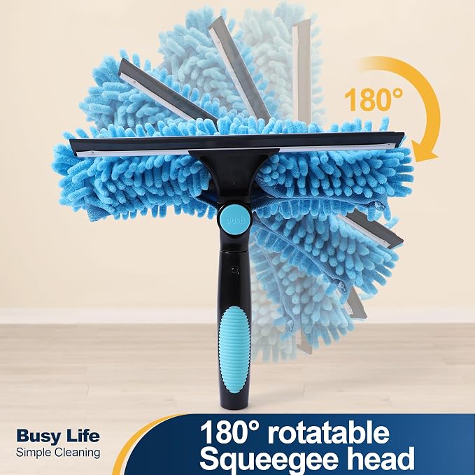 Yocada 2-in-1 Window Squeegee and Scraper - Image 4