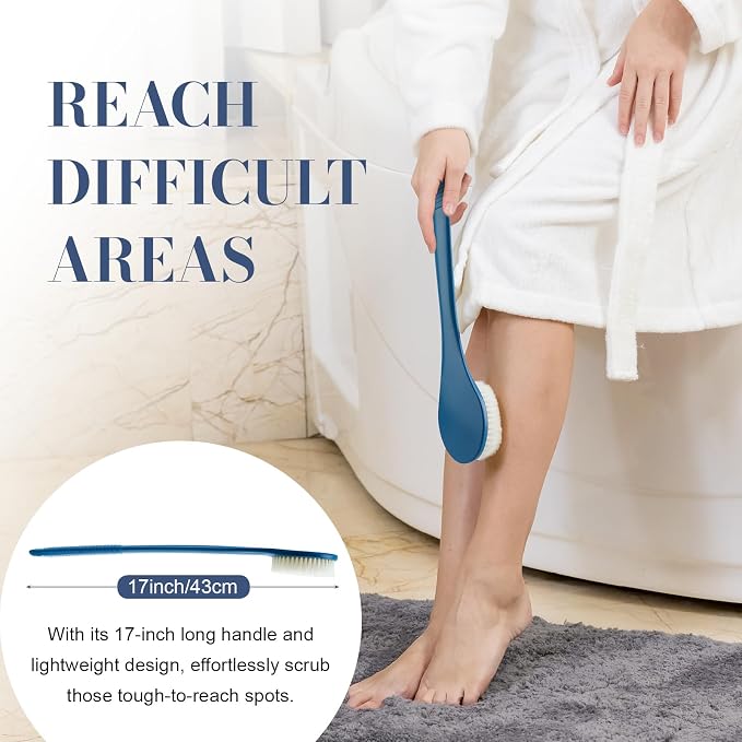 Back Scrubber for Shower, Shower Body Brush for Cleaning - Image 3