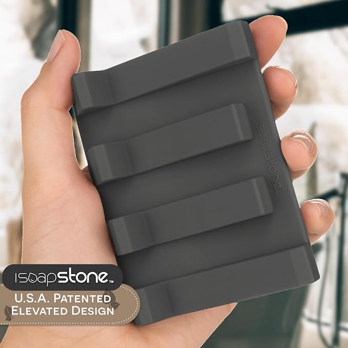 Silicone Soap Dish Self Draining Bar Soap Holder - Image 2