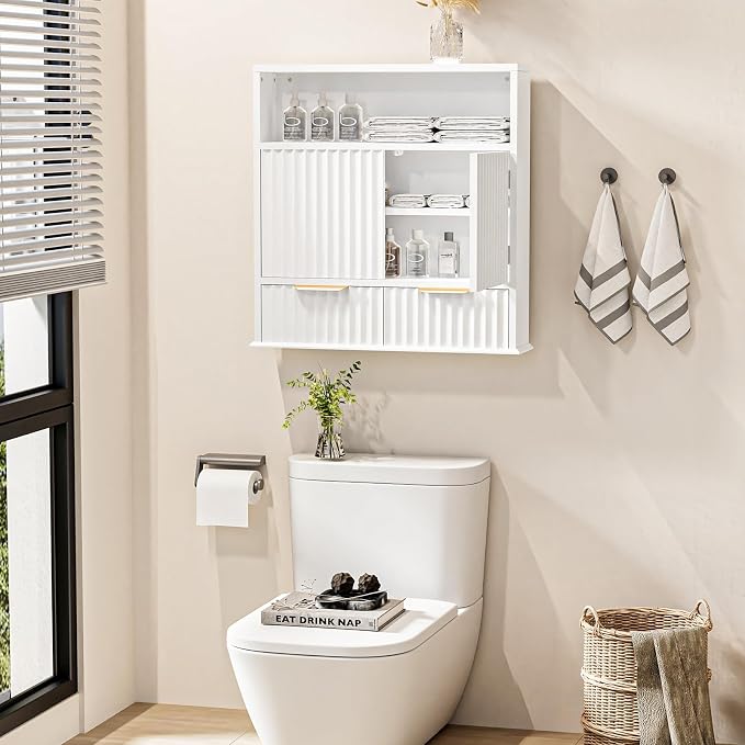 Bathroom Wall Cabinet, Wall Mounted Medicine Cabinet - Image 4