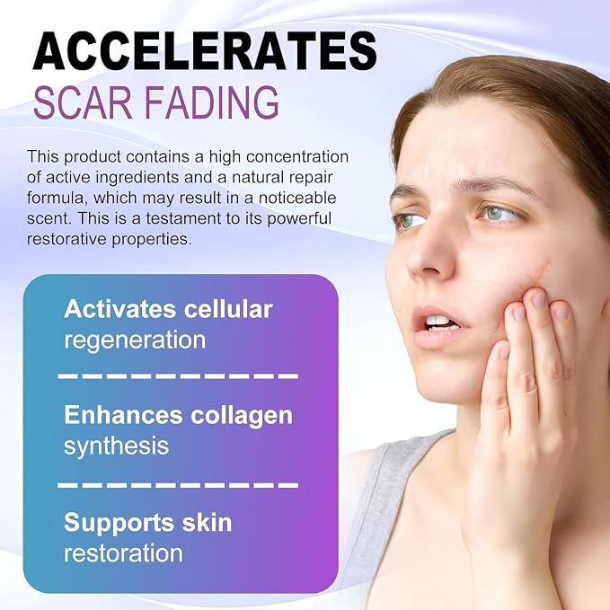 Silicone Scar Gel, Intensive Scar Cream, 2.1oz Keloid Bump Removal - Image 6