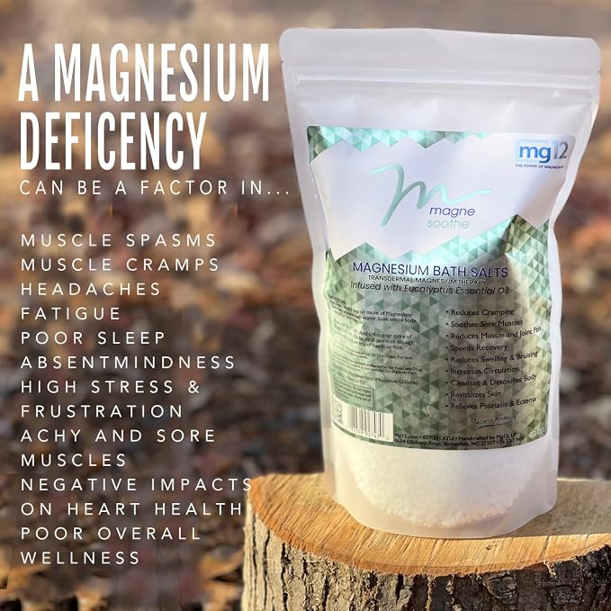 5.5lb MagneSoothe Eucalyptus Magnesium Bath Salt - Image 4