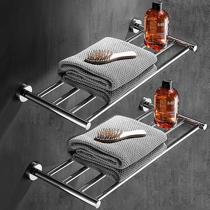 20 Inch Bathroom Towel Rack, Hotel Style Towel Racks by kaileyouxiangongsi