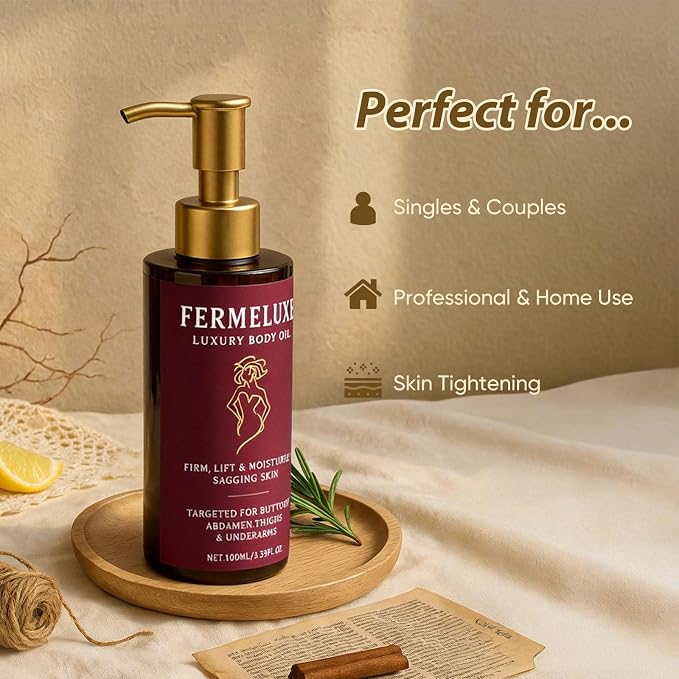 Body Firming Oil for Crepe Skin, Luxury Body Oil Skin Tightening, Hydrating & - Image 6
