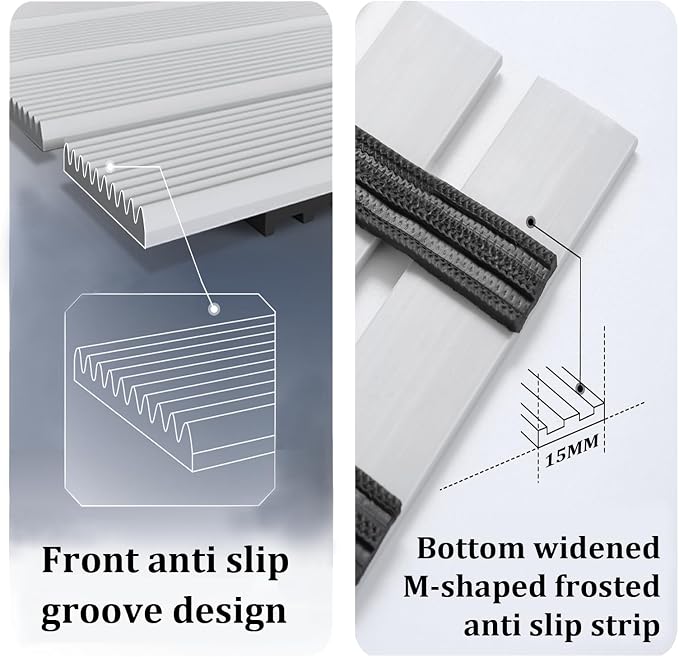 Non Slip Large Shower Mat, Extra Large Shower Mats - Image 5